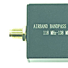 2X 118MHz-138MHz Airband Bandpass Filter BPF for RX Only