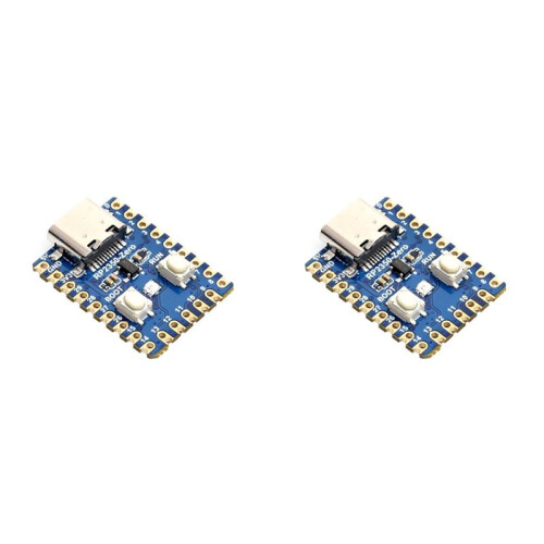 2X RP2350-Zero  Development Board Placa de Desenvolvimento de Microcontrolador Baseada em Microcontrolador para Raspberry Pi Dual-Core