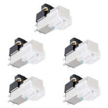 5X Magnetische Tonabnehmernadel AT3600L, Ersatznadel für LP-Vinylplattenspieler, für Plattenspieler mit Phonograph