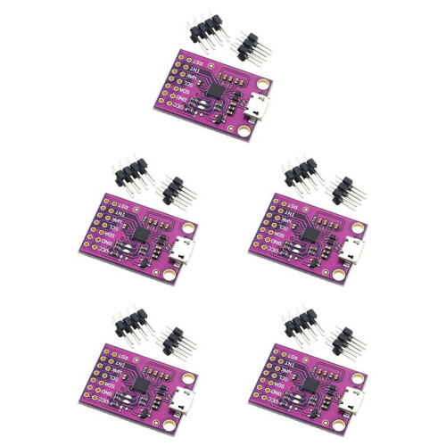 5X CP2112 Module CCS811 Debug Board USB to SMBus/I2C Communication Module USB to I2C Communication Module Fast
