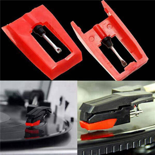 Record Player Needle,14 Pcs Diamond Stylus Replacement for Turntable, Replacement Needle for ,Ion,Numark,
