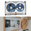 4X 55 Minute Blank Tape Disk Double-Sided Metal Small Open Disk Blank Cassette Tape Tape Disk, D 4