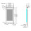 2X Tela LCD TFT de Ângulo Total IPS de 1,9 Polegadas Módulo de Exibição Colorida Porta Serial SPI Alta Definição 170x320 ST7789 6
