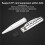 3X Pen MP3 Player USB Portable Music Player Multifunctional Student Writable Pen Player Silver 4