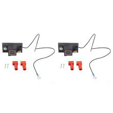 2X Voltage Sensitive Split Charge Relay VSR 12V 50A for Motorcycle Kart Car UTV ATV Battery Dual Isolator Charge