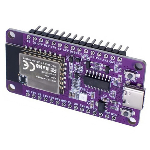 2X RTL8720DN Dual-Band WiFi  BLE Module NICEMCU BW16 Development Board Onboard Antenna, Soldered 1