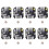 8X MT6701 Magnetic Encoder Module PWM/I2c Brushless Motor Encoder ABZ Mode 1024 Lines Replaces AS5600 Module 1
