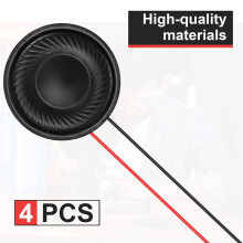 4 Pcs Internal Speakers Magnet 30mm 2800Hz 8Ohm 1W for PC Laptop