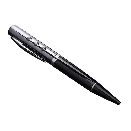 2X Pen MP3 Player USB Portable Music Player Multifunctional Student Writable Pen Player Black 2