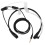 1pin 3.5mm Garganta Microfono Microfono Oculto Auricular Auricular Auricular para  / HTCSmart telefono Auricular 2