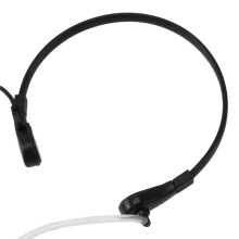 1pin 3.5mm Throat Mic Microphone Covert Acoustic Tube Earpiece Headset For ////MOTORO  Phone Earphone