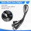 3 Ways Electrode Daisy Chain Harness Cable Copper Wire for Guitar Effects Power Supply Adapter Splitter 6