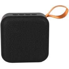 1Pcs New Version T5 Woven Net Speaker Wireless Portable Speaker Lovely Support U-Disk Tf Card Fm Radio Black