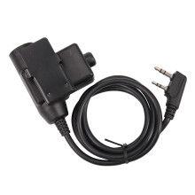 U94 PTT Kabel fuer Z Taktische Bowman Elite II HD01 HD02 HD03 Kopfhoerer fuer Kenwoods UV-5R UV--Retevis Amateurfunk