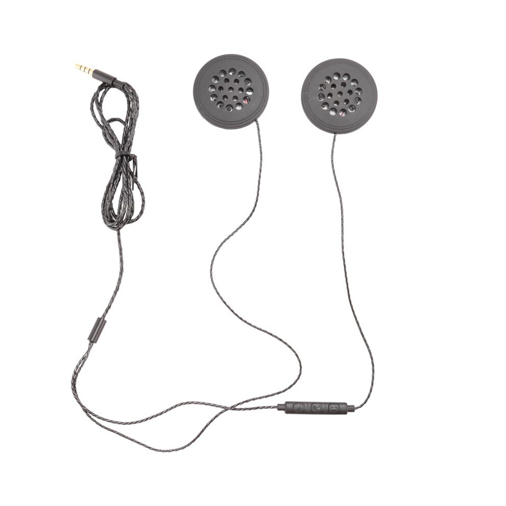 Motorcycle Helmet Headset Speakers 3.5Mm Jack Wired Headphones Earphone Headphone With Hd Microphone For Motorcycle Helmet Interphone Mp3 4711262552607