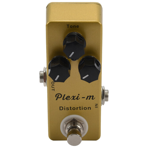 MOSKY Plexi-M Elgitarr Distorsion Effekt Pedal Gitarrdelar Full Metal Shell True Bypass 2
