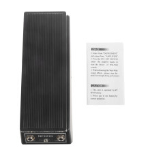 Daphon Classic Wah Pedal Df2210 Guitarra EléCtrica Wah Wah Pedal para Guitarra EléCtrica Reproductores Dj Pedal Convertidor de Potencia Pedal de