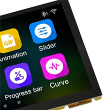 2X Placa de Desarrollo ESP32 P4 Pantalla Táctil de 7 Pulgadas con ESP32-C6 Integrado, Puerto para Cámara y Puerto para Altavoz
