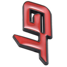 3d  Logo Car Sticker Fashion Car Decor Sticker For  Mustang Focus 2 3 Fiesta Ranger Mondeo Mk2 Red+Black