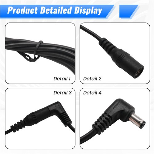 3 Ways Electrode Daisy Chain Harness Cable Copper Wire for Guitar Effects Power Supply Adapter Splitter 2