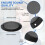 2Pcs 4 Inch Speaker Speaker Grille Speaker Face Shield Replaceable Round Speaker Protection Grille 7