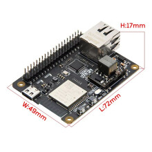 2X Placa de Desarrollo Ethernet T-ETH-ELite ESP32-S3, Wi-Fi de 2,4 GHz y 5(LE), Apto para Fuente de Alimentación POE