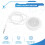 White 3 5mm Pillow Speaker For   CD Radio MP3 Player GL 2
