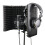 5 Panel Foldable Studio Microphone Isolation Shield Recording Sound Absorber Foam Panel 7