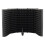 5 Panel Foldable Studio Microphone Isolation Shield Recording Sound Absorber Foam Panel 3