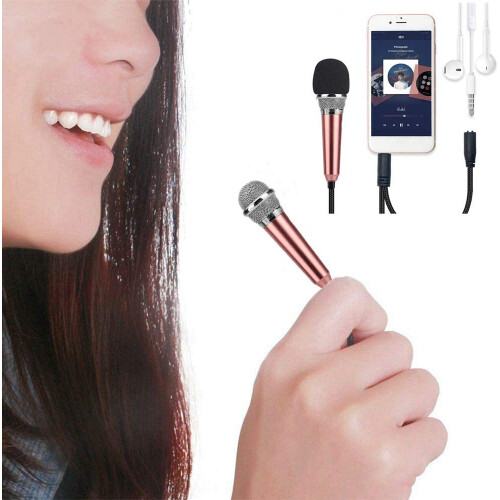 Microphone with Omnidirectional Stereo Mic for Voice Recording,Chatting and Singing   Phone,Android () 2