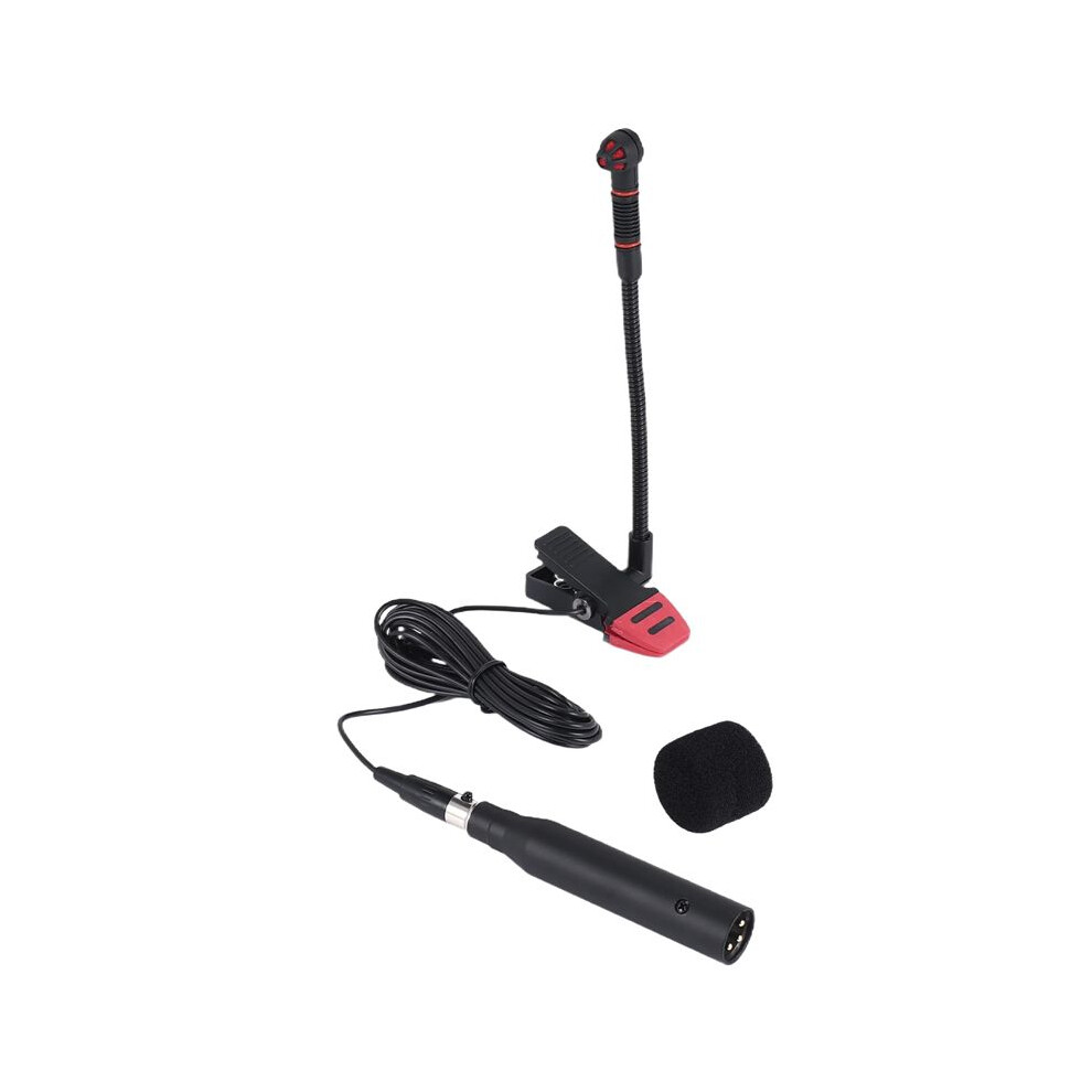 Alctron Im500 Clip- Instrumental Condenser Microphone Gooseneck Mic For Orchestra Saxophone Trumpet Saxe 6031406110127