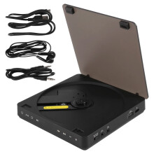 Tragbarer CD Player Doppel KopfhöRer Version Kontakt Taste Reproduktor CD Walkman Wiederaufladbares StoßFestes LCD Display