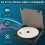 Portable CD Player Double Headphone Version Contact Button Reproductor CD Walkman Rechargeable Shockproof LCD Display 3
