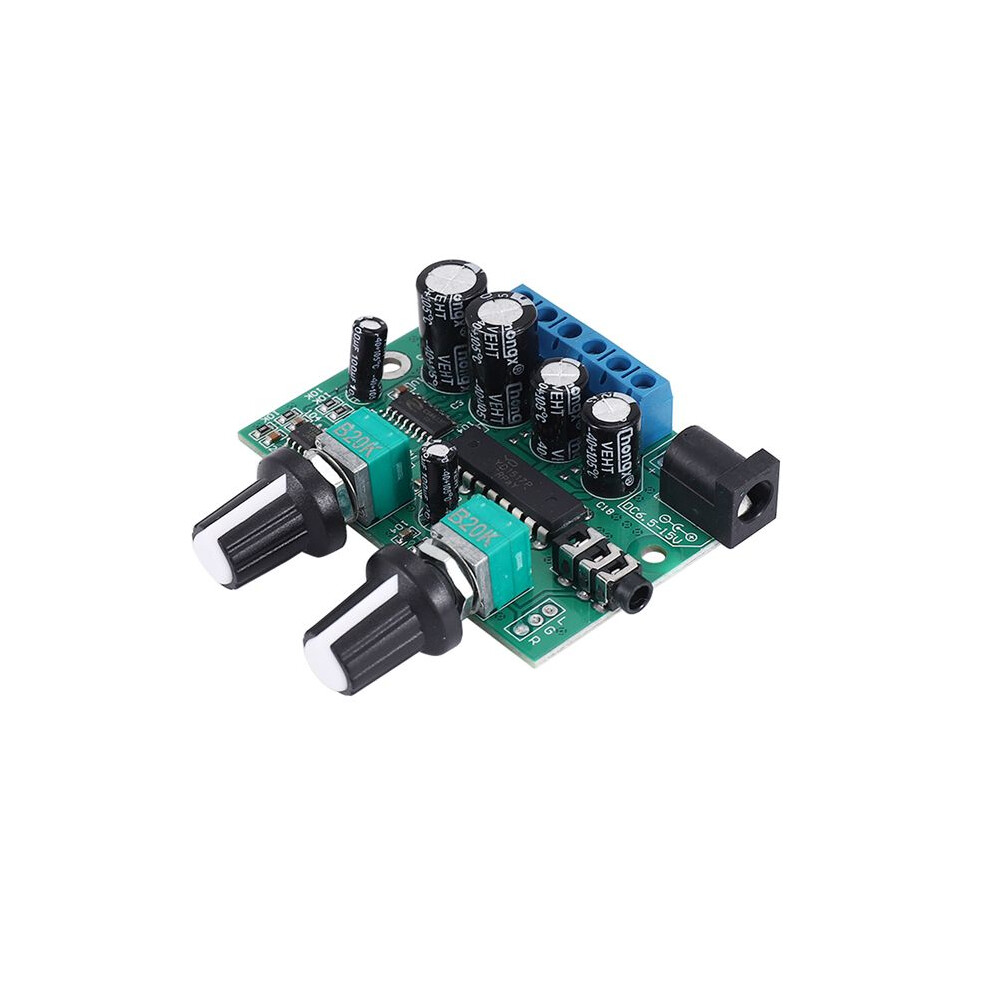2.1 Subwoofer Amplifier Audio Board 6Wx2+25W Bass Amplifier Hifi Yd1517p For 4-6 Inch 40W Subwoofer Speaker Diy 6032698527563