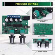 2.1 Subwoofer Amplifier Audio Board 6Wx2+25W Bass Amplifier HIFI YD1517P for 4-6 Inch 40W SubWoofer Speaker DIY