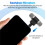 Microfono Jack da 3,5 Mm Microfono Stereo Portatile per Telefono Microfono di Registrazione per Smartphone 2