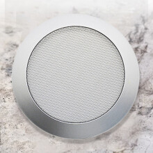 Rejilla de Altavoz de Techo, Rejilla de Altavoz de Audio Integrado en el Techo de 4 Pulgadas (Negro)