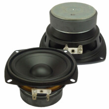 4 Zoll Audio Sound Lautsprecher Treiber Hifi 4 Ohm 30W Square Mitte-Bass Wasserdichter Lautsprecher für Heim Kino Lautsprecher im Freien