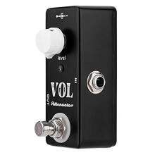 MOSKYAUDIO VOL Attenuator Pedal Electric Guitar Effect Pedal with True Bypass Full Metal Shell Guitar Accessories