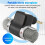 Microfono Jack da 3,5 Mm Microfono Stereo Portatile per Telefono Microfono di Registrazione per Smartphone 5