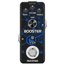 VSN Guitar Booster Effekt Pedal Analoge Boost Effekt Pedale für Elektrische Gitarre Reine Sauberkeit Boost Pedale Wahr Bypass
