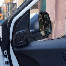 Car Door Panel Audio Horn Cover Tweeter Triple-cornered Speaker Loudspeaker Cover Trim for CR-V 2012-2016