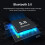 Motorcycle Helmet Headset  5.0 Intercom Wireless Earphone Stereo with Mic Noise Reduction Headphone,M7 7