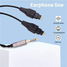 Cavo Bilanciato per Cuffie da 4,4 Mm Cavo DIY per HD580 HD600 HD650 HD660S Cavo di Aggiornamento per Cuffie