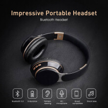 Draadloze -Hoofdtelefoon Comfortabele Allesomvattende Oorbeschermers High-Fidelity Game Draadloze -Headset (Groen)