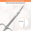 Extra Fine Curved Blade Cuticle Scissors, Professional Manicure Grooming Tool 5