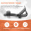 3 Pcs Adjustable Clip Drum Clip Shockproof Mount Microphone Clamp Drum Mount Microphone Holder Accessories 5
