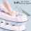 Πακέτο 2 εσωτερικών πάτων Memory Foam Steppers για άνδρες και γυναίκες, αντικραδασμική 4