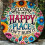 Μεταλλική πινακίδα καλωσορίσματος Happy Place 12" από αλουμίνιο 4