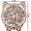 Ξύλινο παζλ 135 τεμαχίων σε σχήμα γάτας με χρώμα – Δημιουργικό δώρο και διακόσμηση 8